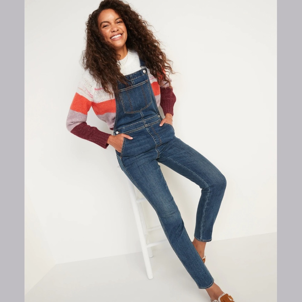 old navy jean overalls